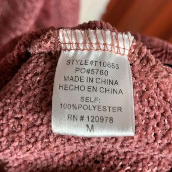 Entro Women’s Knit Sweater Size Medium - Picture 8 of 9